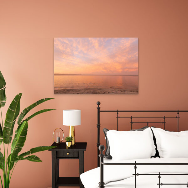 Fine Art Photography in Cosy Pink Bedroom